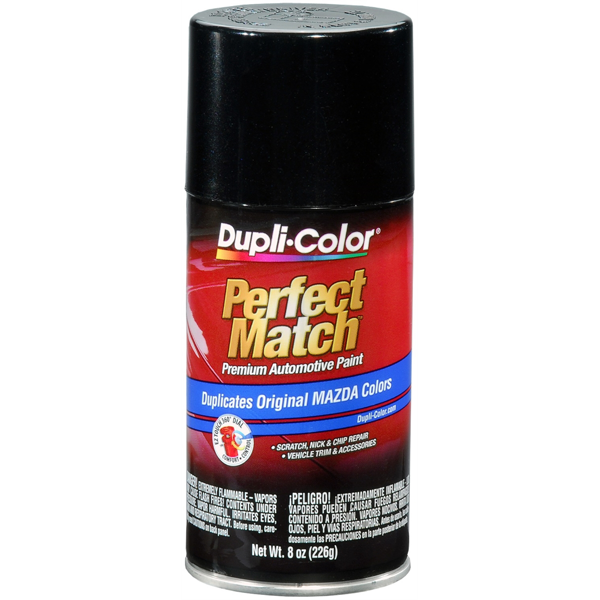 Krylon Black Mica Mazda Exact Match Auto Paint - 8oz. Aer