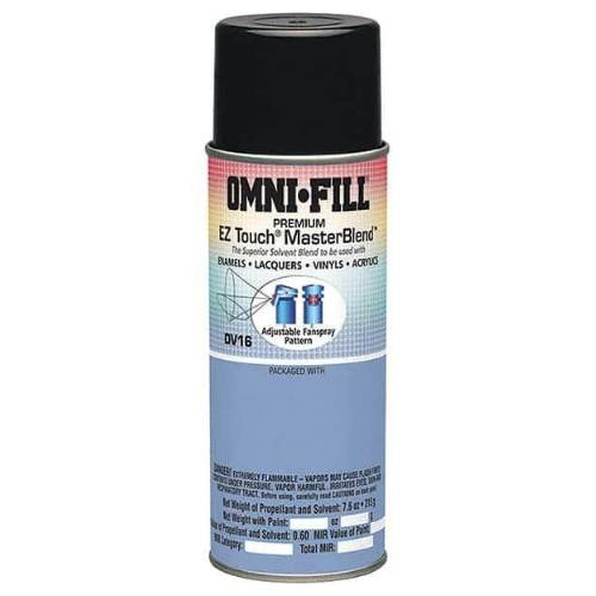 Spray On Master Blend EZ Touch LAV16 Omni-Fill Lacquer Acrylic Vinyl Spray Paint, 16 oz Aerosol Can