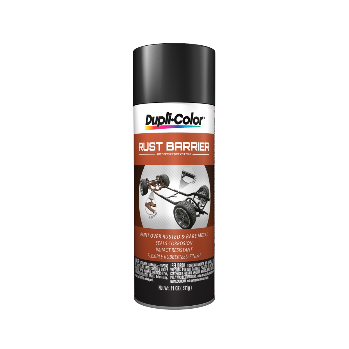 Krylon Rust Barrier; Gloss Black; 11 Oz. Aerosol;