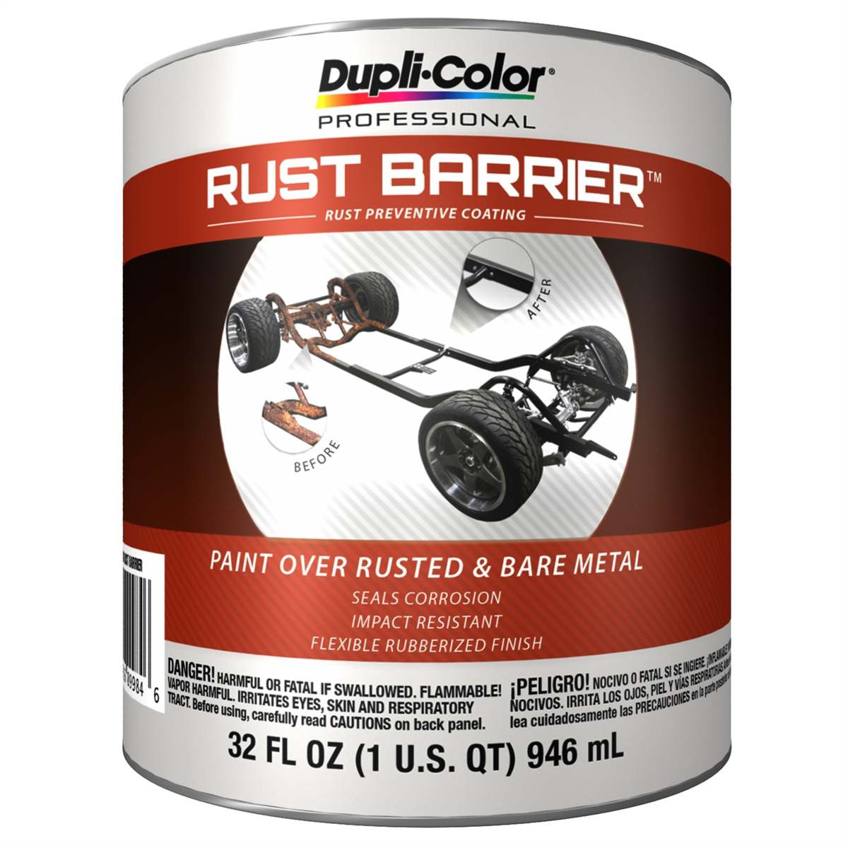 Krylon Rust Barrier, Flat Black