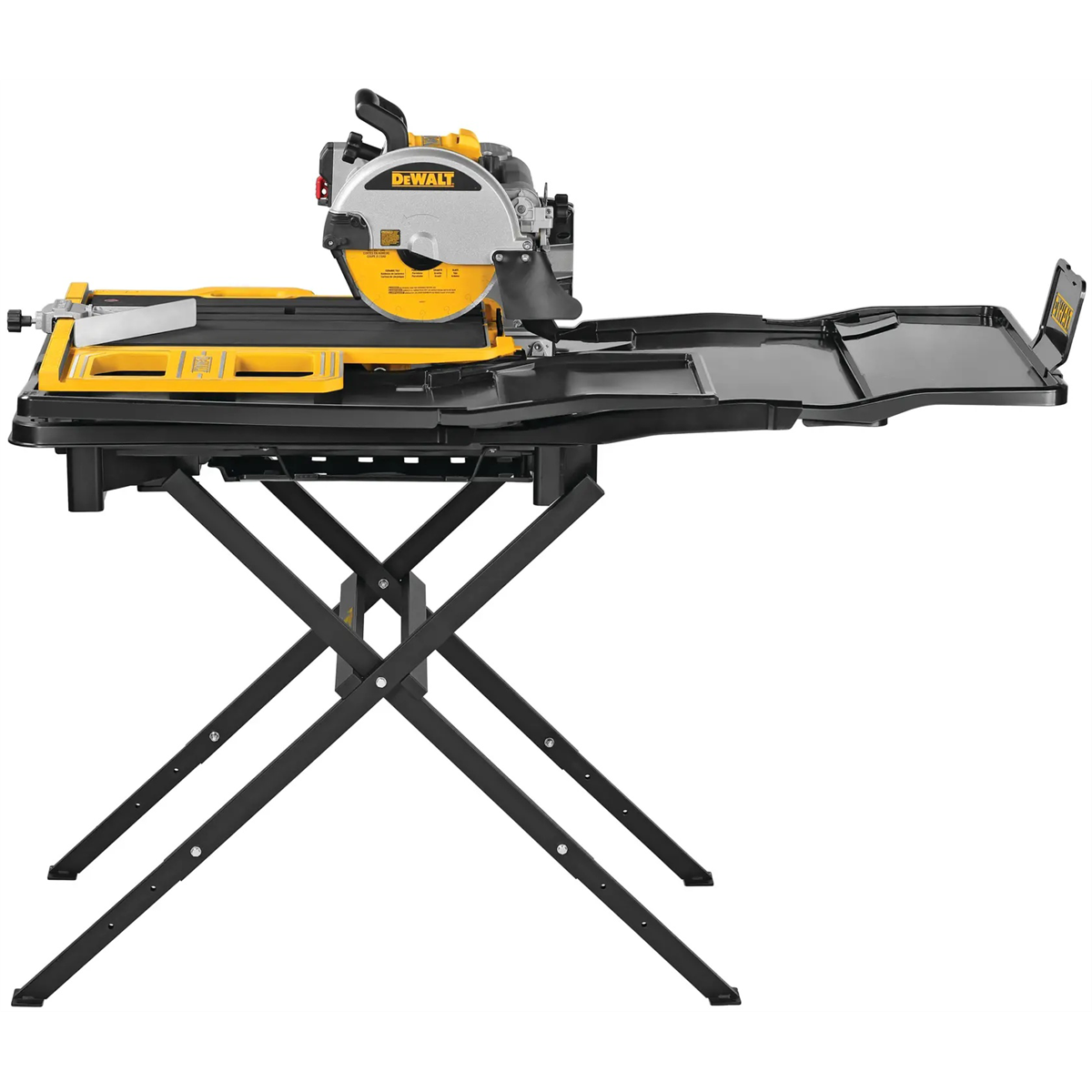 Dewalt Wet Tile Saw With Stand, High Capacity, 10 In.