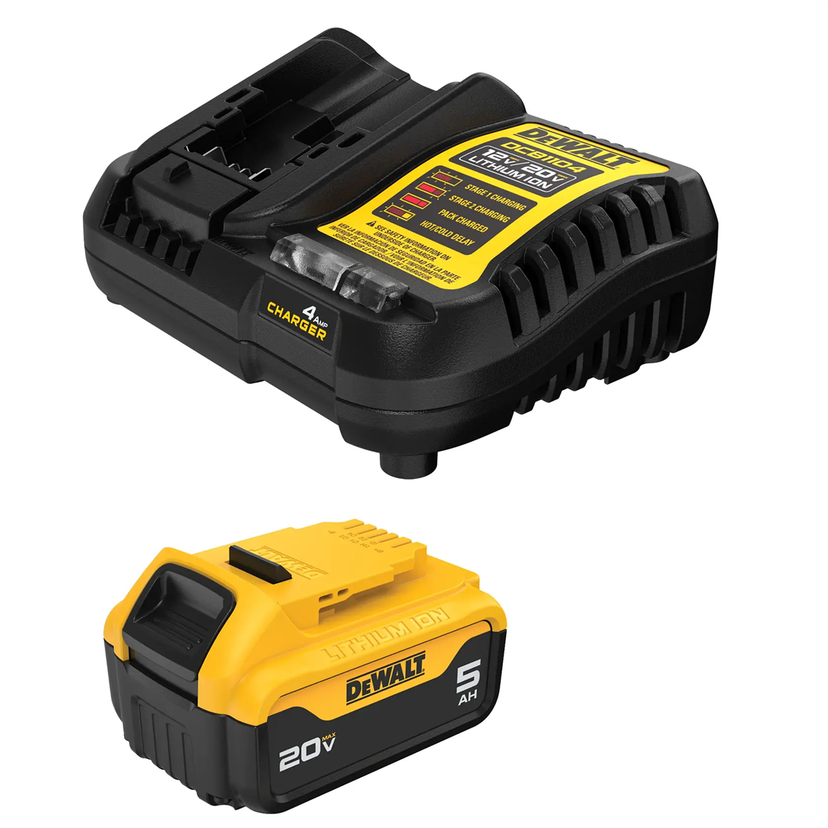 DeWalt 20V MAX* 5.0 Ah Starter Kit