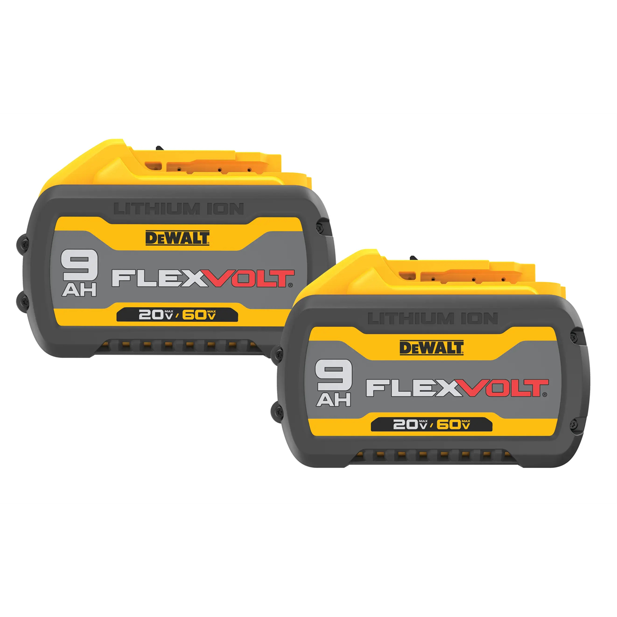 DeWalt 20V/60V MAX* FLEXVOLT &reg; 9Ah Battery (2 PK)