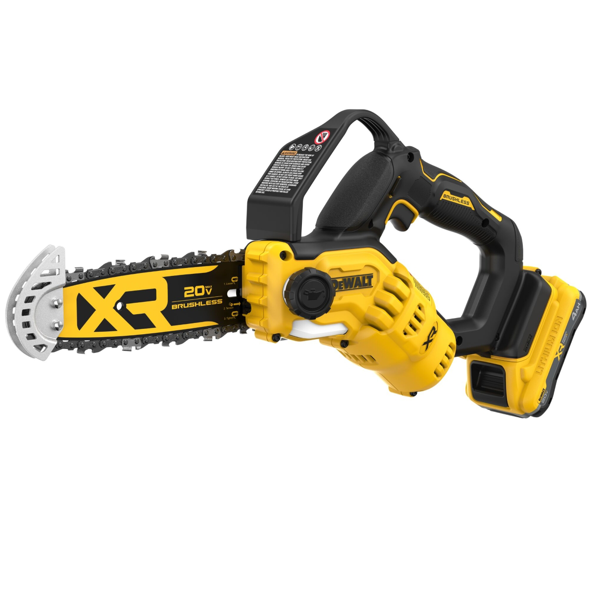 DeWalt 20V MAX 8 inch Compact Cordless Chainsaw Kit