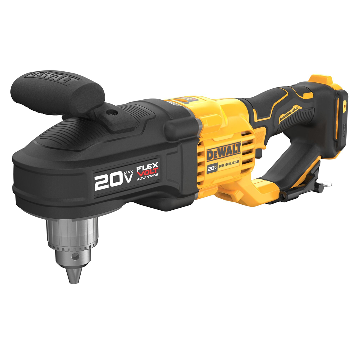 Dewalt 20v Max* Brushless Cordless 1/2 In. Compact Stud And Joist Drill With Flexvolt Advantage (tool Only)