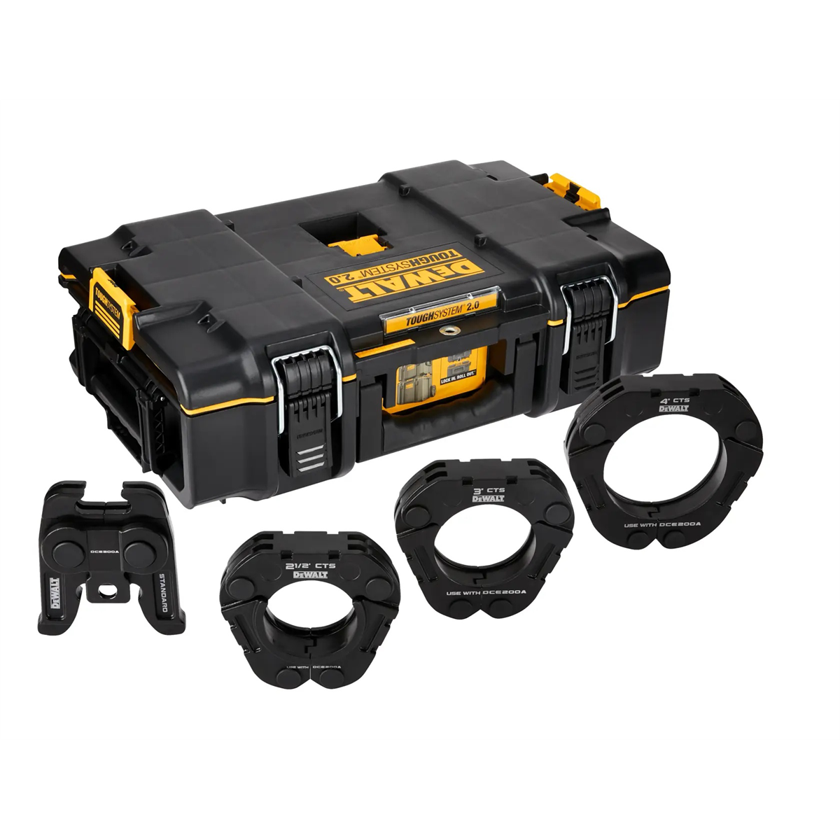 Dewalt 2-1/2 In. To 4 In. Standard Cts Press Rings And Actuator Kit