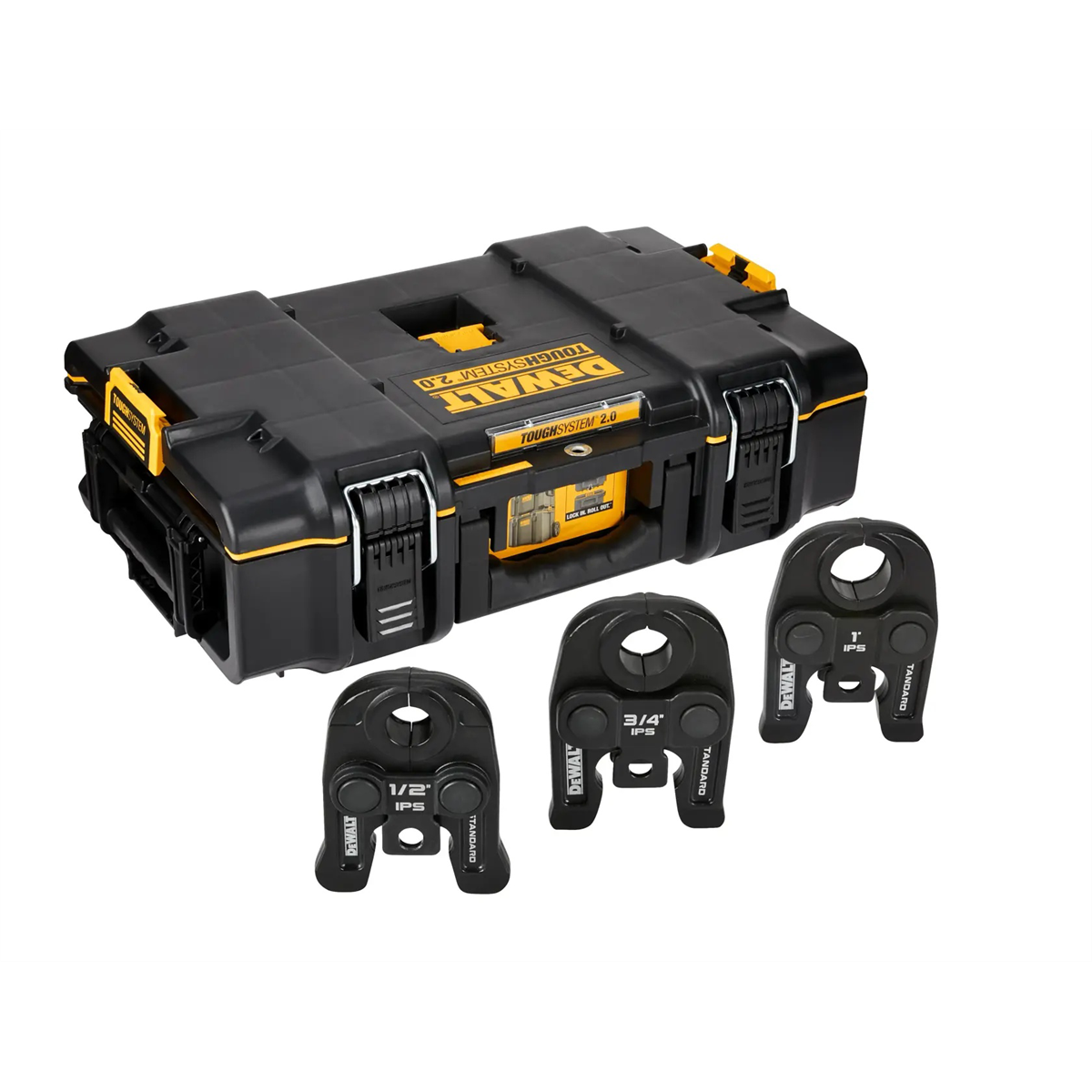 Dewalt 1/2 In. To 1 In. Standard Ips Press Jaws Kit