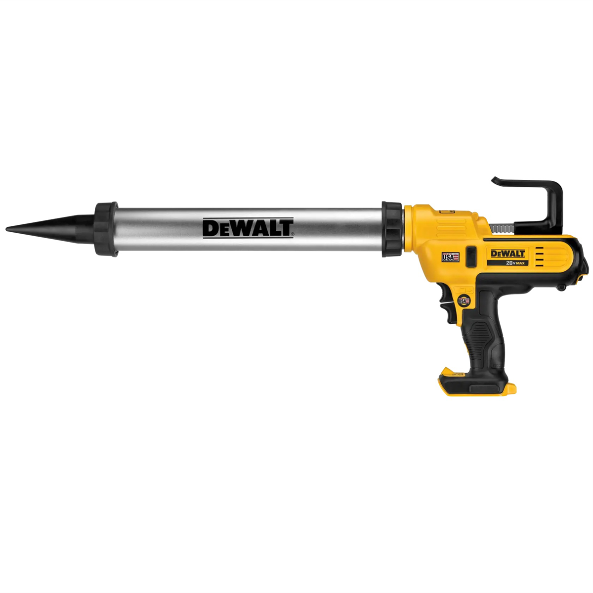 DEWALT 20V Max* Cordless Caulking Gun, Sausage Pack, 300-600Ml, Tool Only
