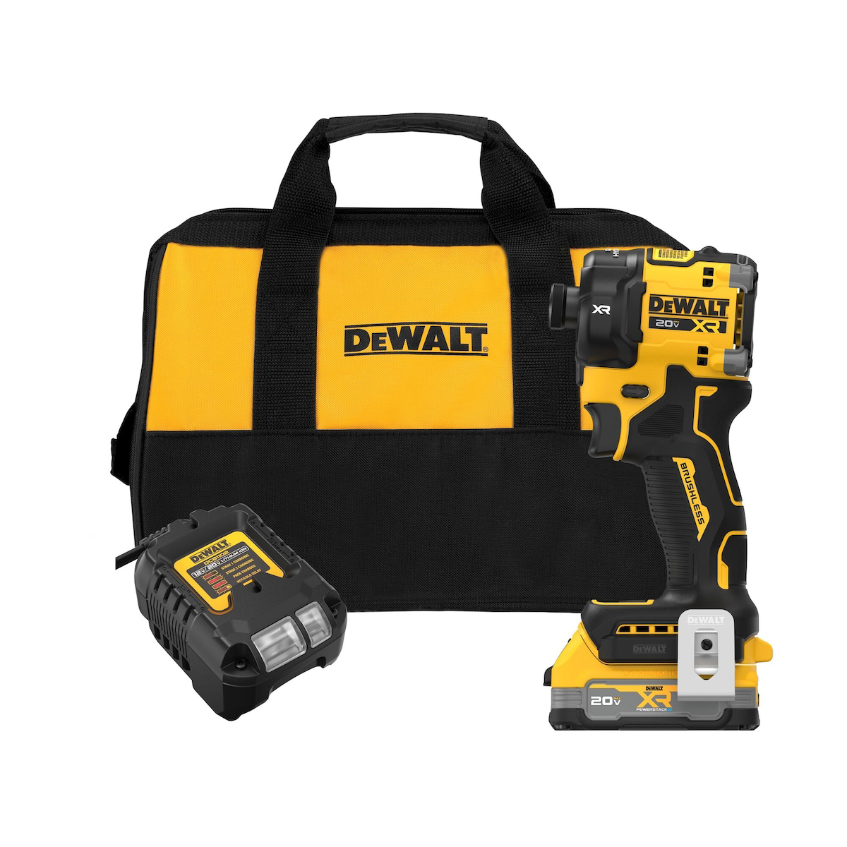 DeWalt 20V XR Quiet Hydraulic Impact Driver Kit