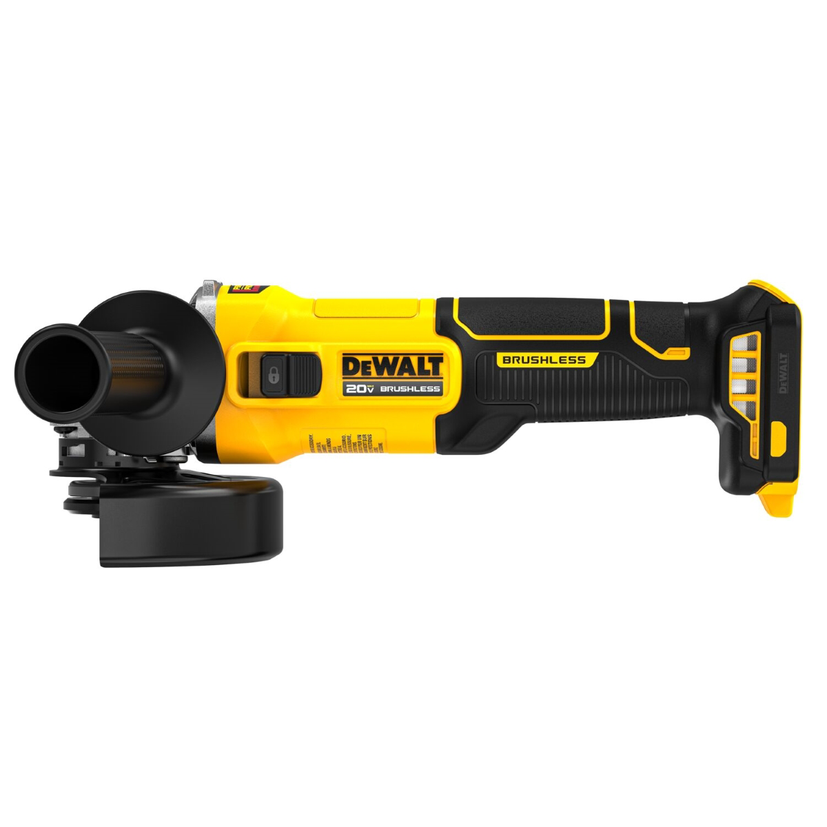 DeWalt 20V MAX Brushless Cordless 4-1/2 in. Slide-Switch Grinder (Tool Only)