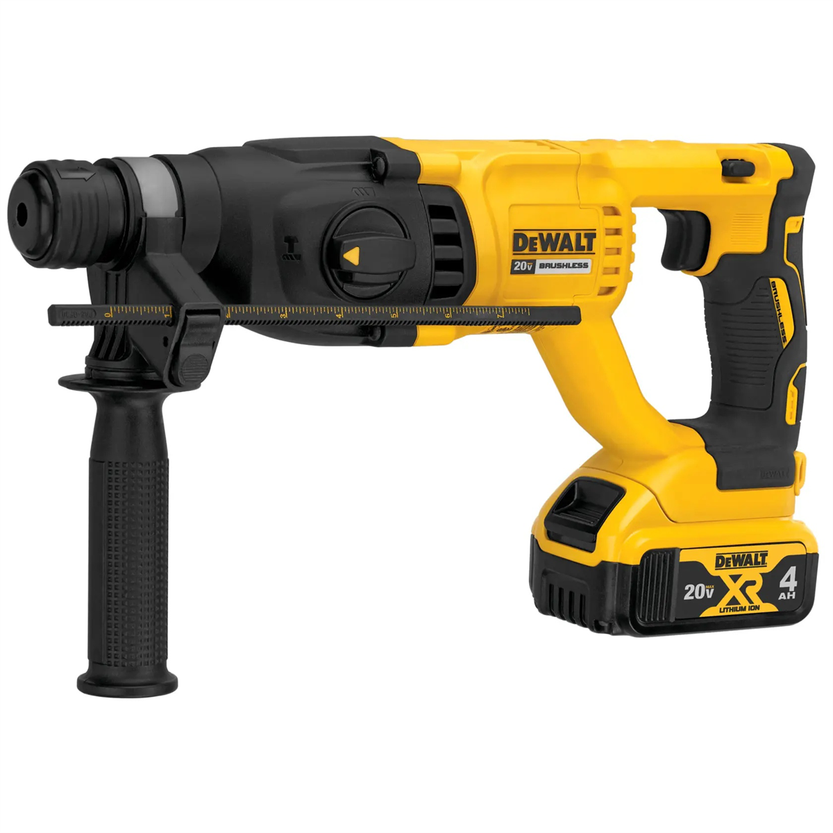 DEWALT 20V MAX* 1 in. Brushless Cordless SDS PLUS D-Handle Rotary Hammer Kit