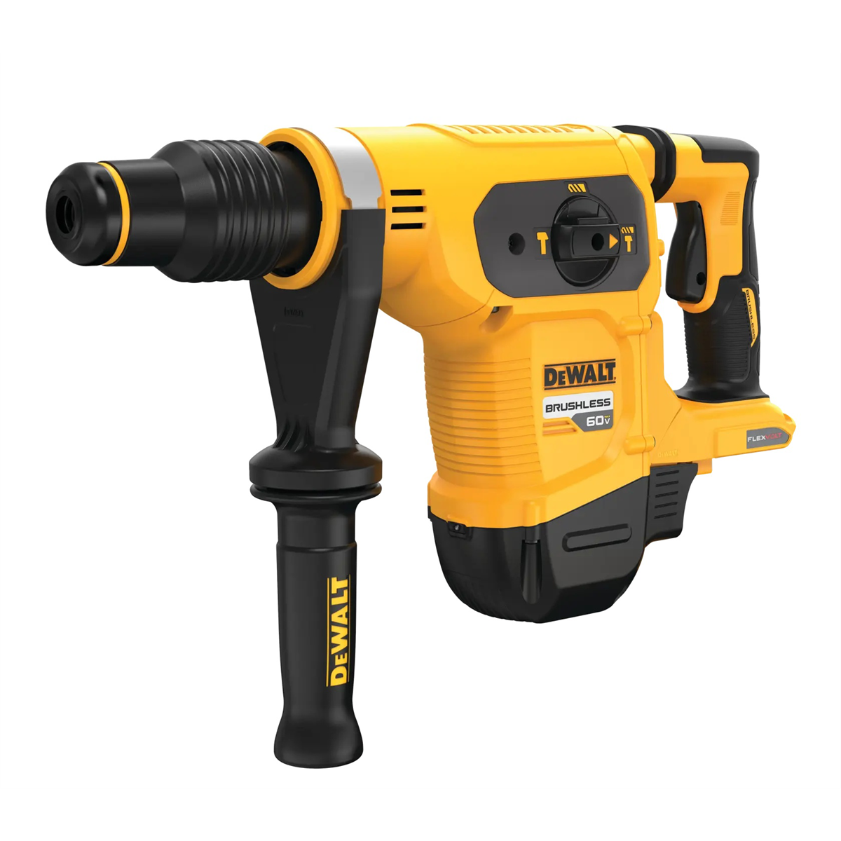 DEWALT 60V MAX* XTREME Cordless Brushless 1-9/16 in SDS Max Rotary Hammer Drill - Tool Only