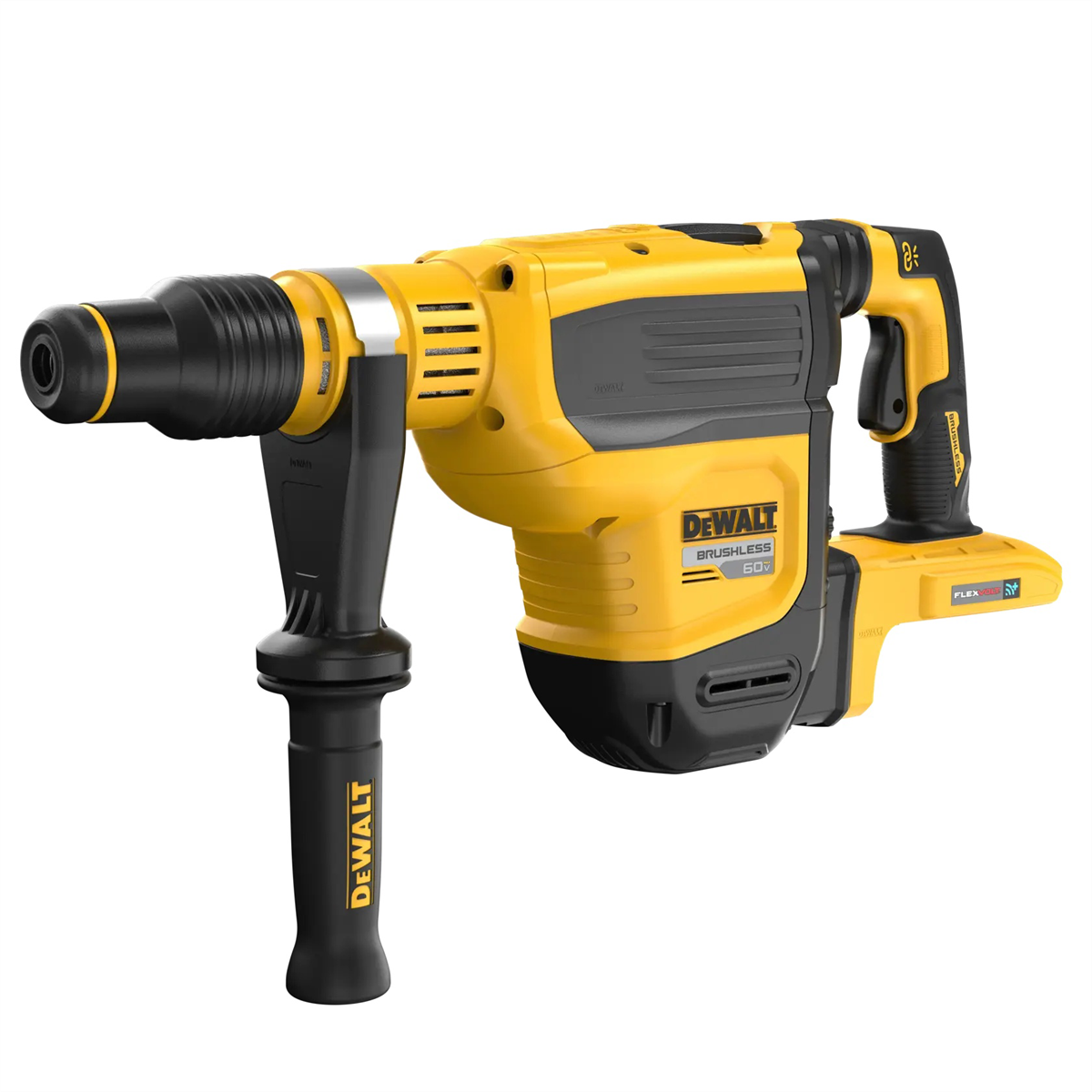 DEWALT 60V MAX* Brushless Cordless 1-3/4 in. SDS MAX Combination Rotary Hammer (Tool Only)