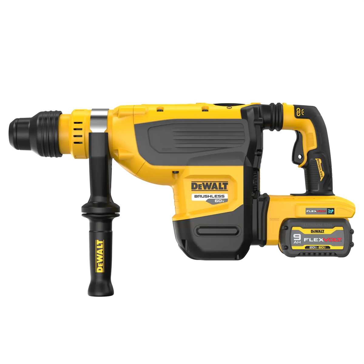 DEWALT 60V MAX* 1 -7/8 In. Brushless Cordless SDS MAX Combination Rotary Hammer Kit