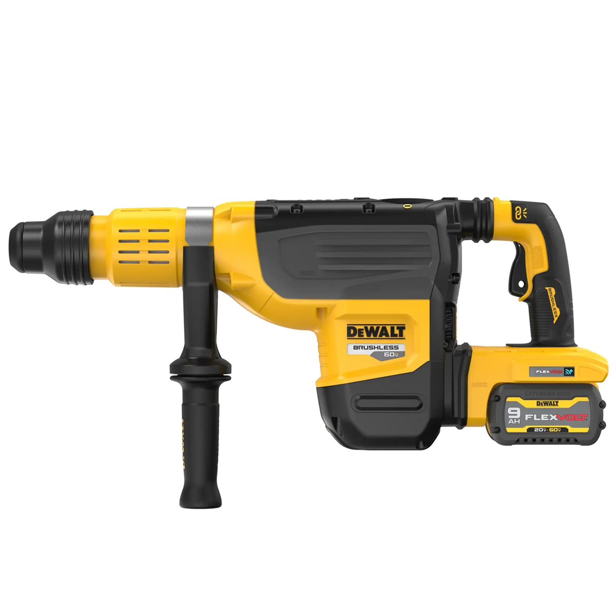 DEWALT 60V MAX* 2 in. Brushless Cordless SDS MAX Combination Rotary Hammer Kit