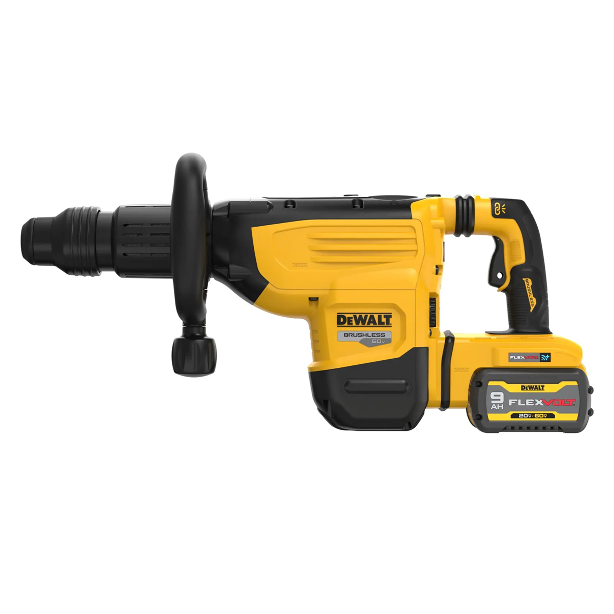 DEWALT 60V MAX* 22 lb. Cordless SDS MAX Chipping Hammer Kit