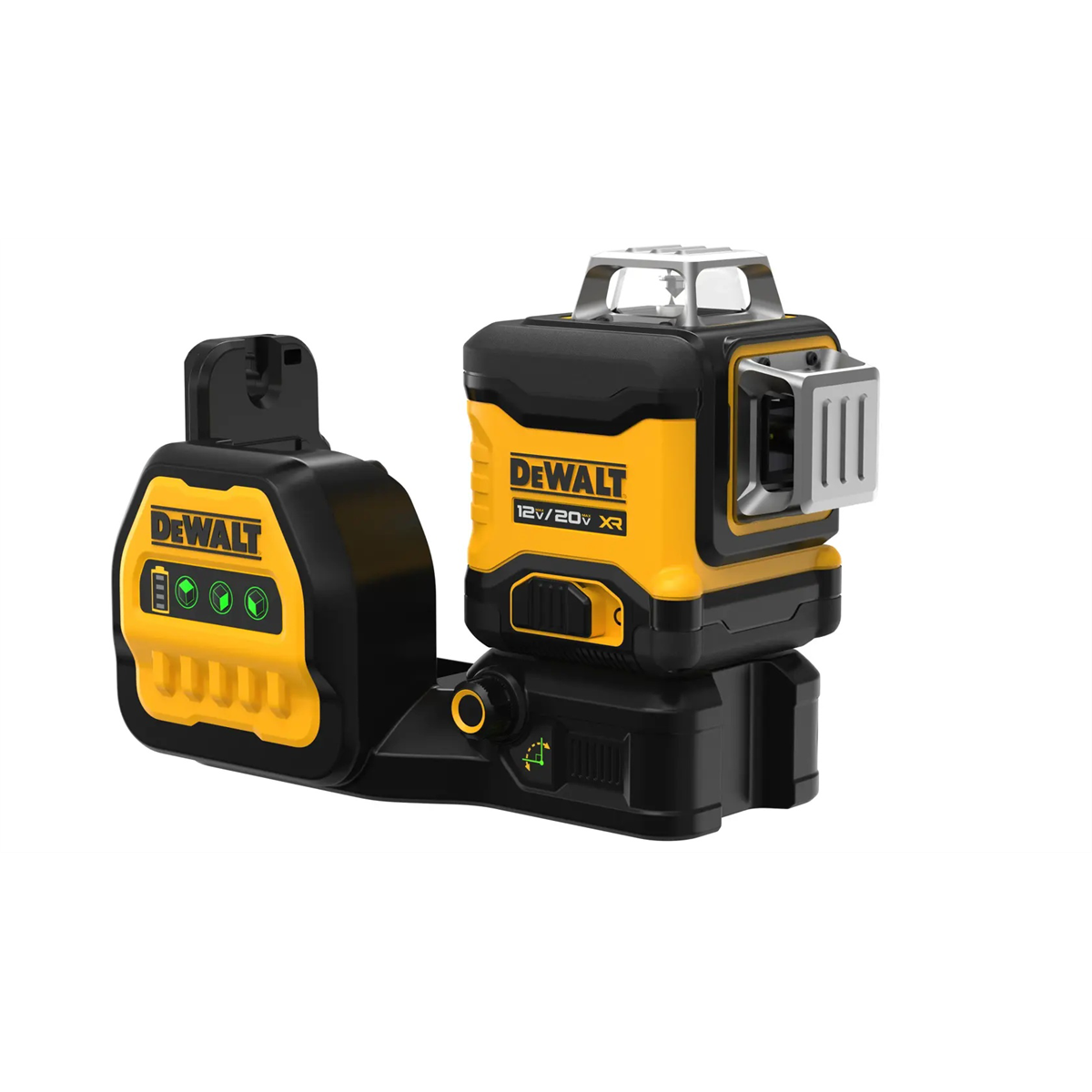 DEWALT 20V MAX* XR 3 x 360 Green Laser