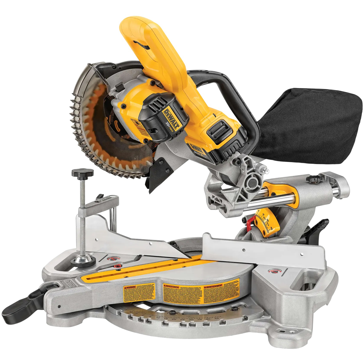 Dewalt 20v Max* 7-1/4 In. Sliding Miter Saw Kit