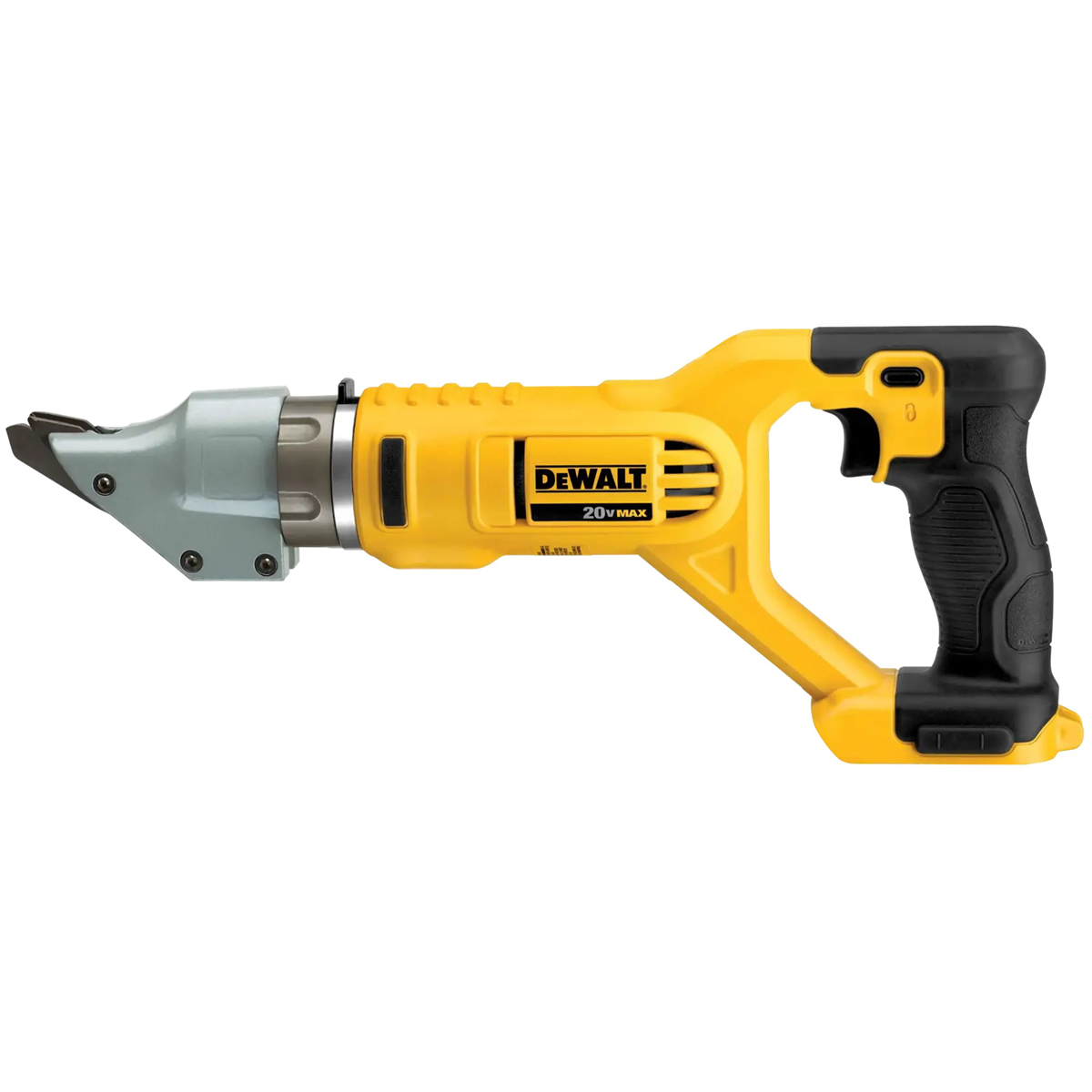 Dewalt 20v Max* Metal Shear, Swivel Head, Double Cut, 14 Guage, Tool Only
