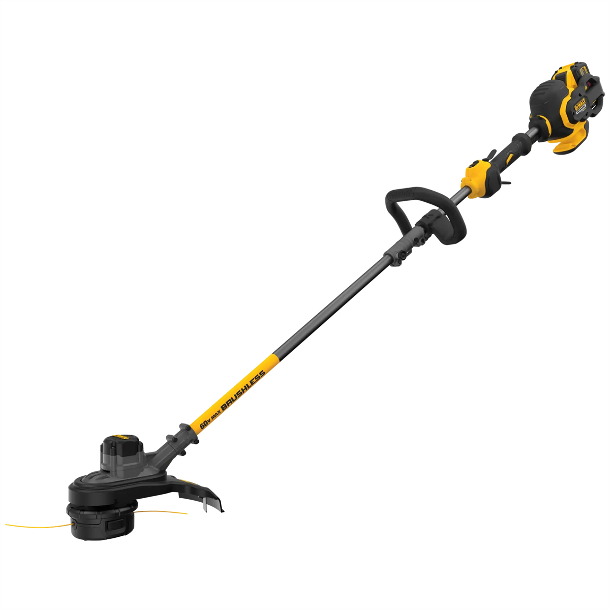 DeWalt 60V MAX 15 Inch Brushless Cordless String Trimmer Kit with FLEXVOLT 3AH Battery and Charger