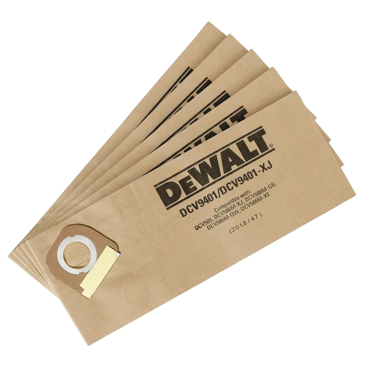 DEWALT Disposable Paper Liners For Dcv585 Dust Extractor (5 Pk)