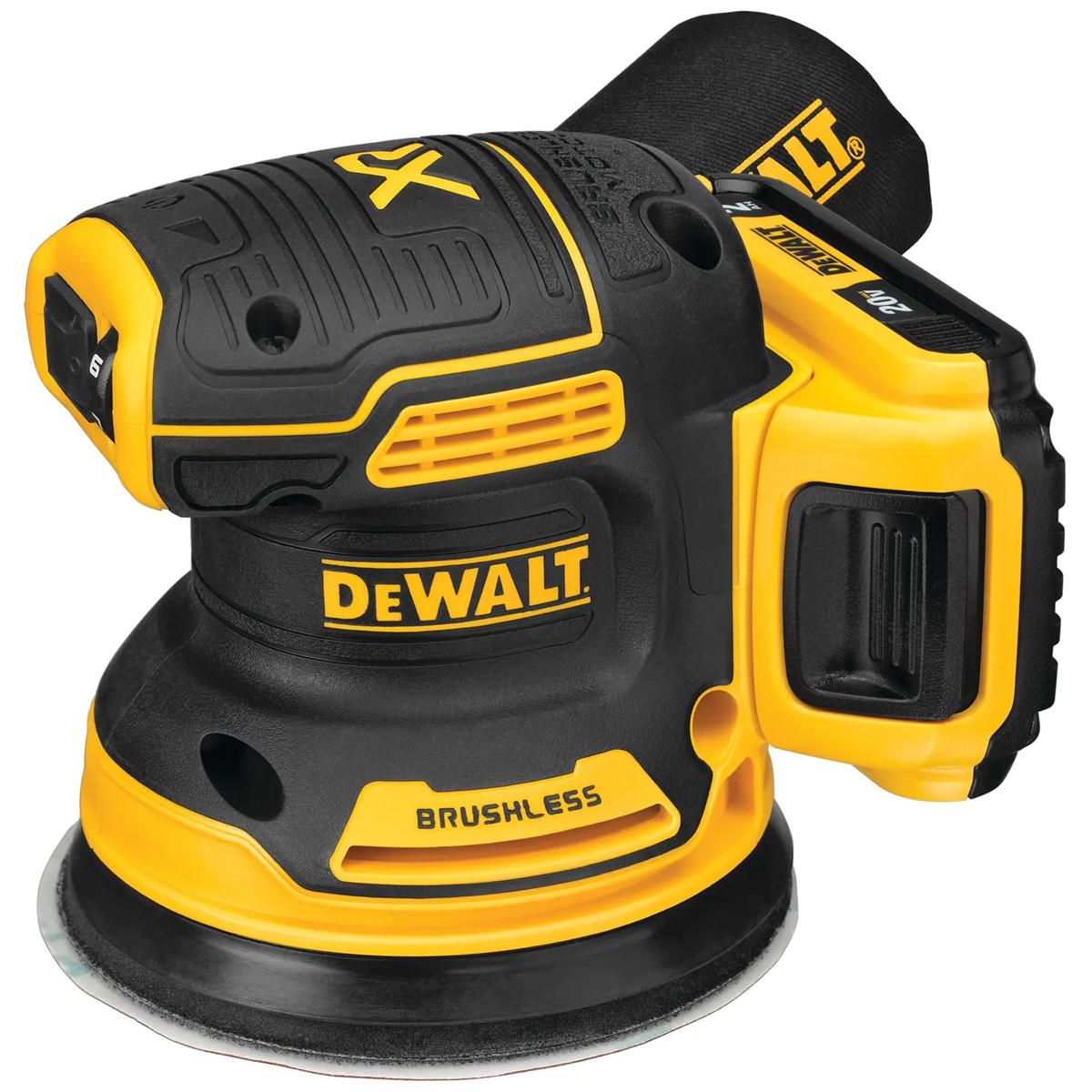 DEWALT 20V MAX* XR Brushless 5 in. Cordless Variable-Speed Random Orbital Sander Kit