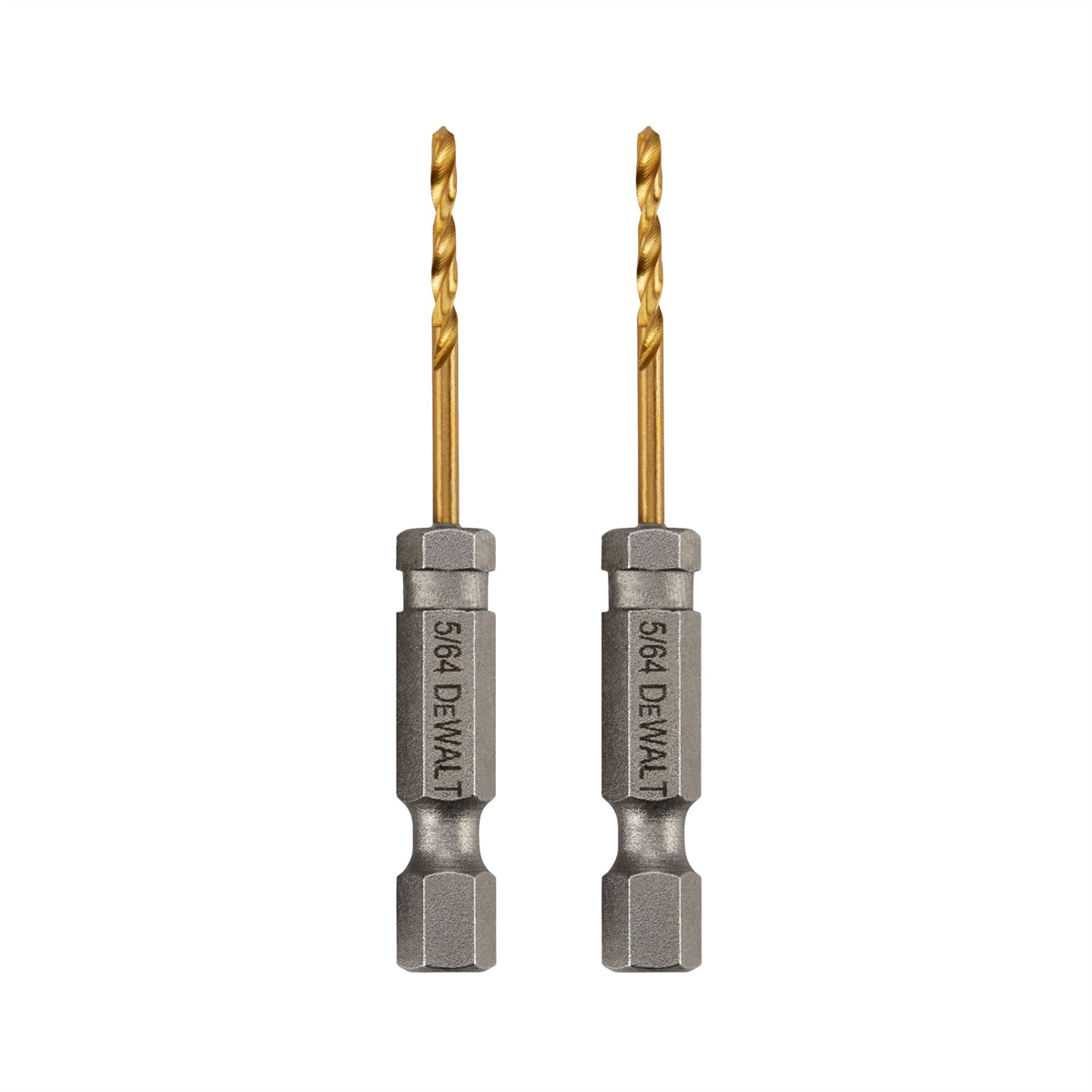 Dewalt Impact Ready 5/64" Titanium Nitride Coating Drill Bits
