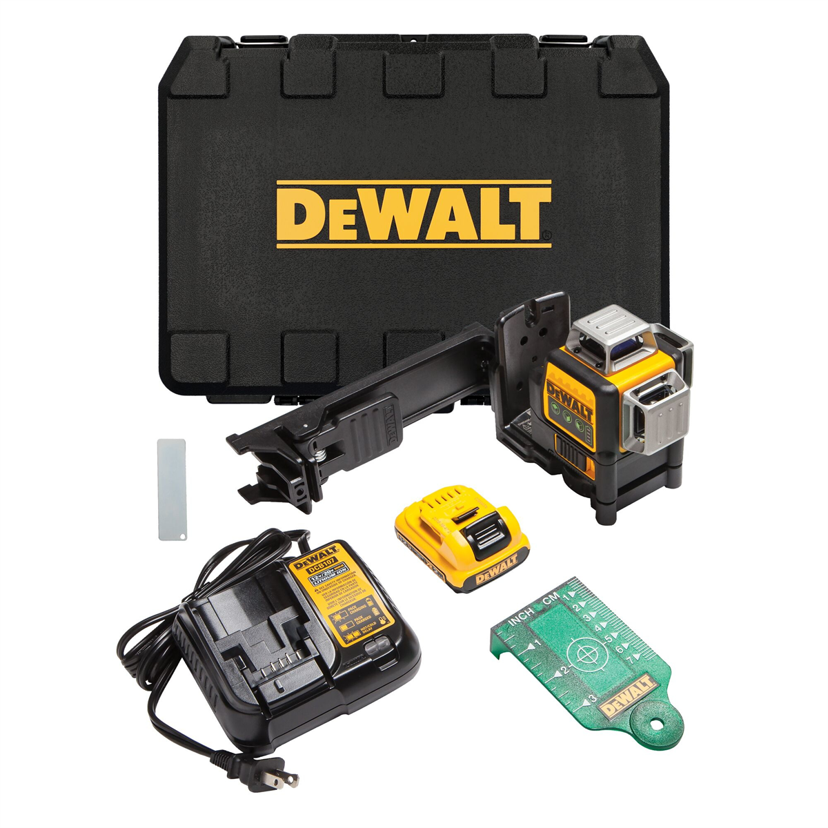 DEWALT 12V MAX* Line Laser, 3 X 360, Green