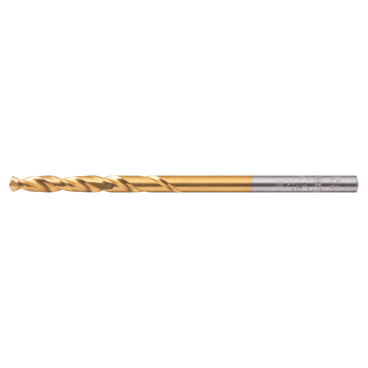 Dewalt 5/32-inch Titanium Nitride Coated Split Point Twist Drill Bit
