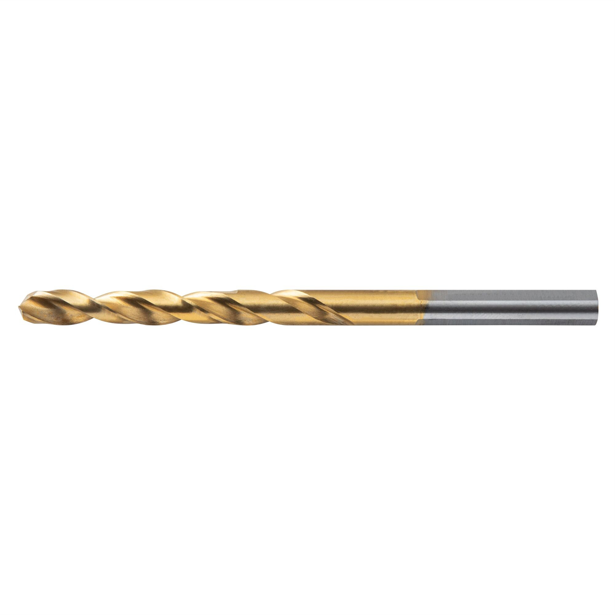 Dewalt 1/4-inch Titanium Nitride Coated Split Point Twist Drill Bit,gold