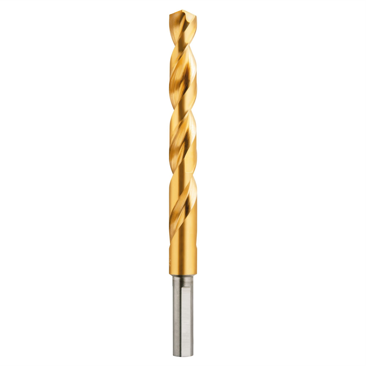 Dewalt 1/2-inch Titanium Nitride Coated 3/8-inch Reduced Shank Split Point Twist Drill Bit
