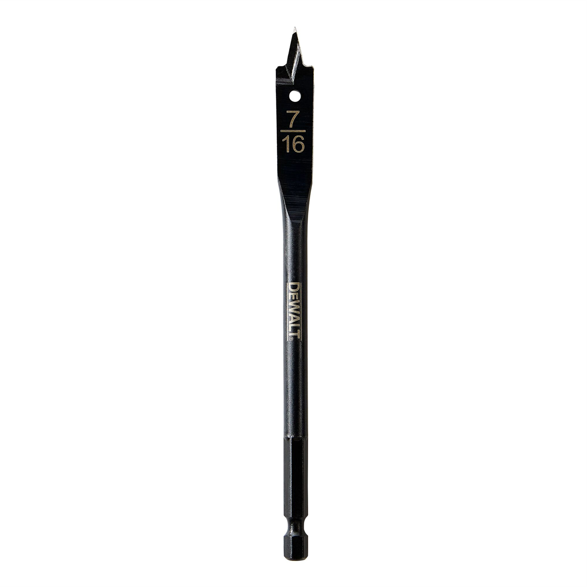 Dewalt Drill Bit, Spade, 7/16 Inch X 6 Inch