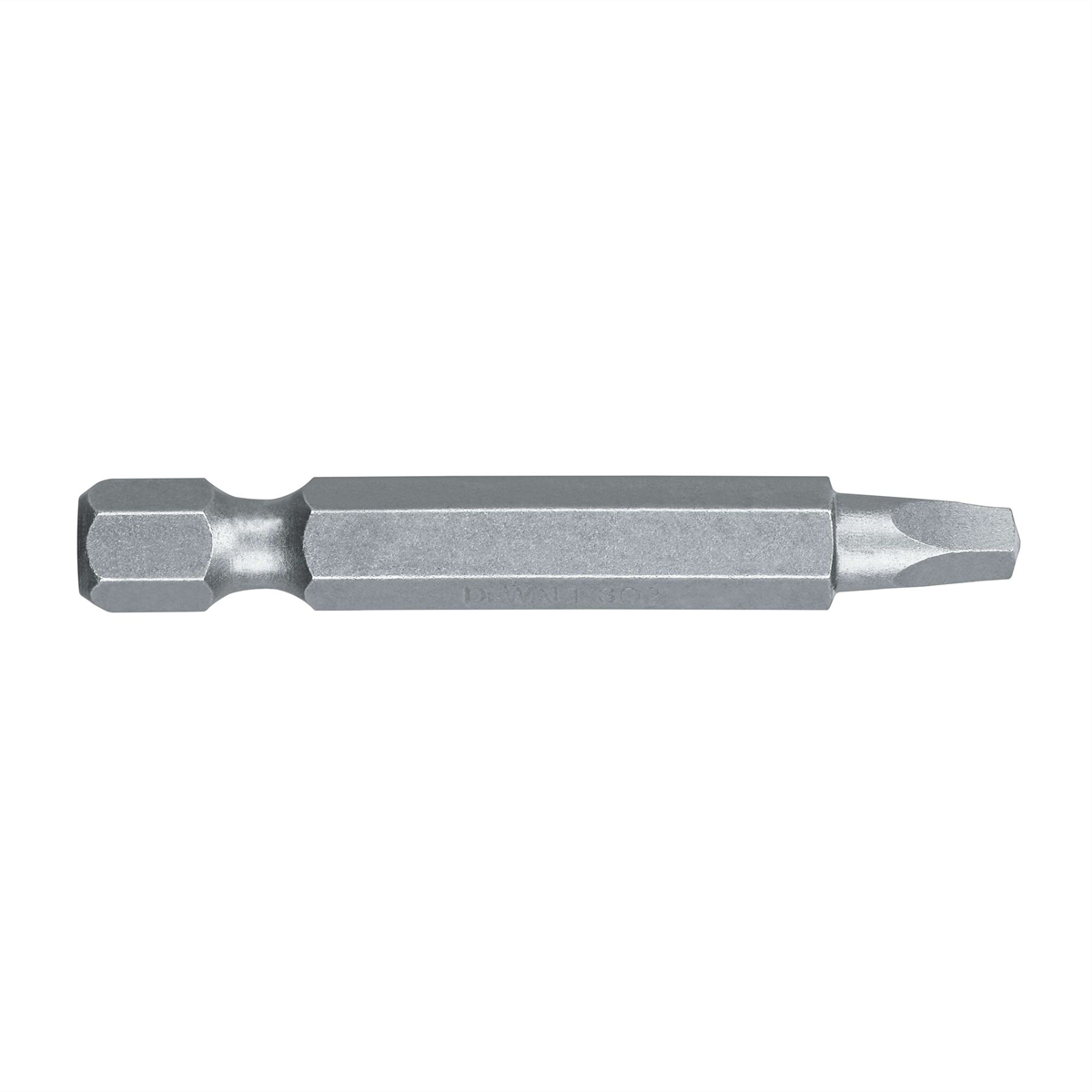 Dewalt 2-inch #2 Square Recess Power Bit With 1/4-inch Hex Drive