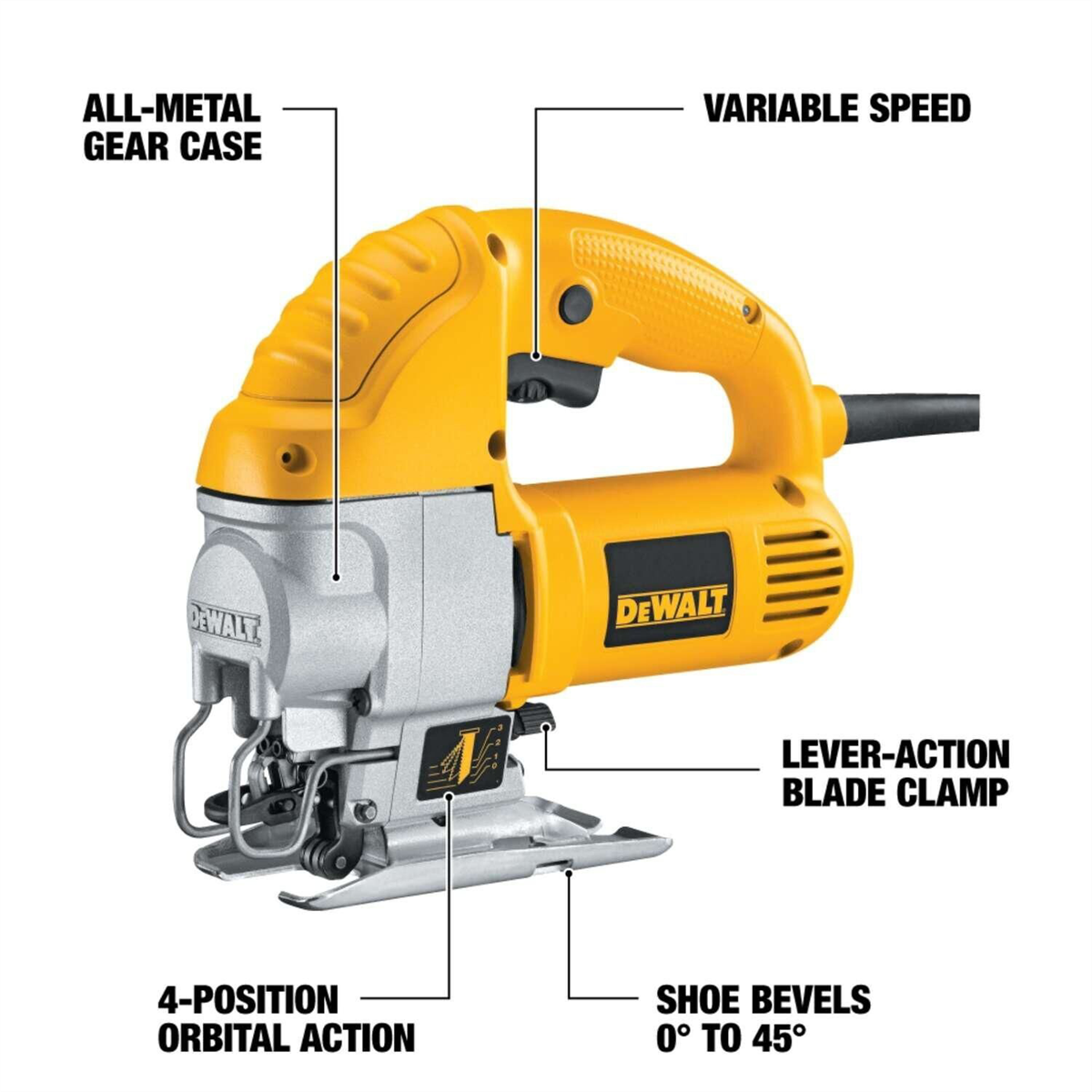 Dewalt 5.5 Amp Variable Speed Jig Saw