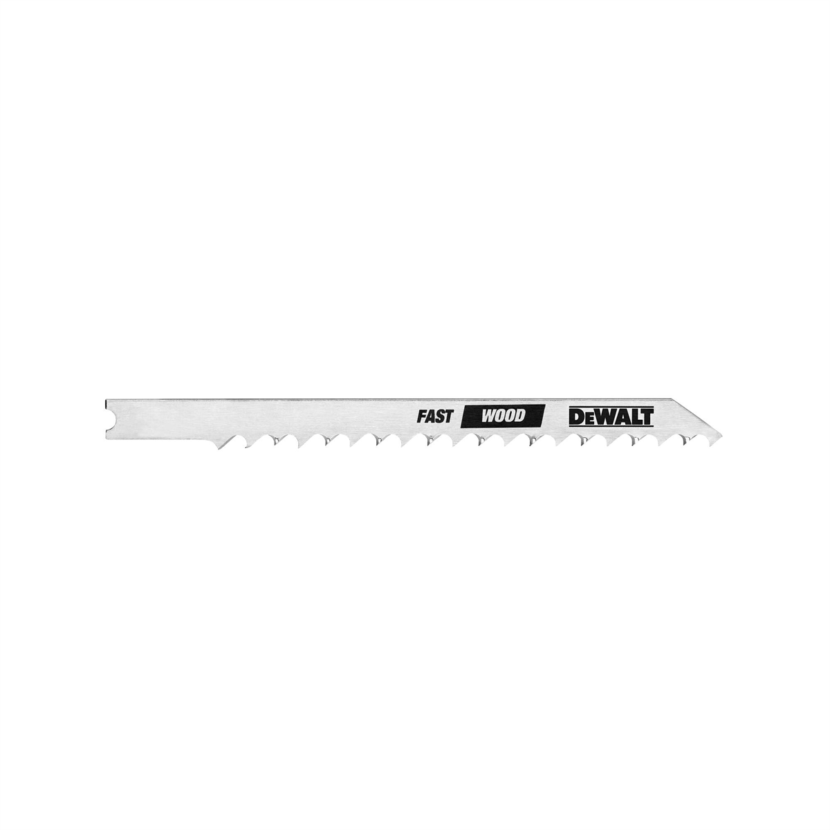 Dewalt 4-inch 6 Tpi Very Fast/rough Hcs U-shank Woodcutting Jig Saw Blade (5-pack)