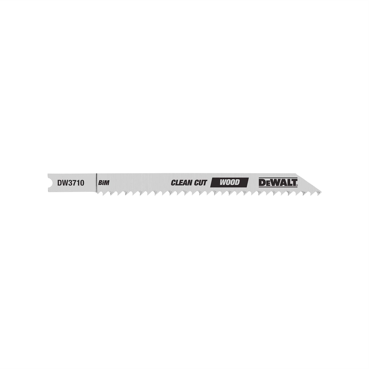 Dewalt 4" 6 Tpi U- Shank Fast Rough Wood Cutting Cobalt Steel Jig Saw Blade