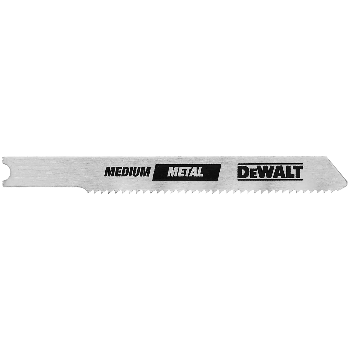 Dewalt 3-inch 18tpi Medium Metal Cut High Speed Steel U-shank Jig Saw Blade (2-pack)