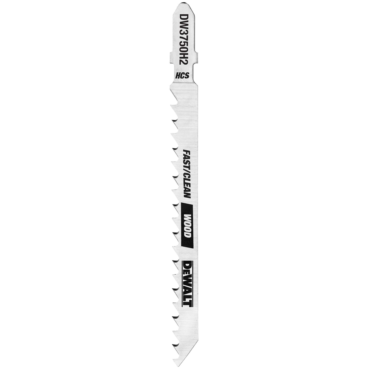 Dewalt 4-inch 6tpi Fast Wood Cut High T-shank Jig Saw Blade (2-pack)