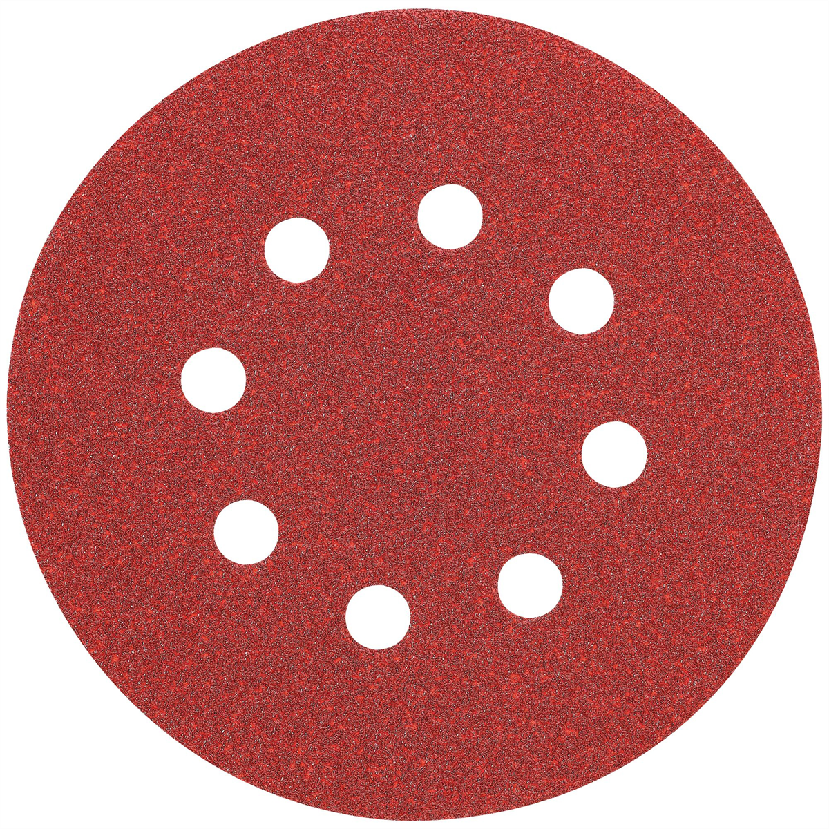 DEWALT 5-Inch 8 Hole 220 Grit Hook And Loop Random Orbit Sandpaper (25-Pack)