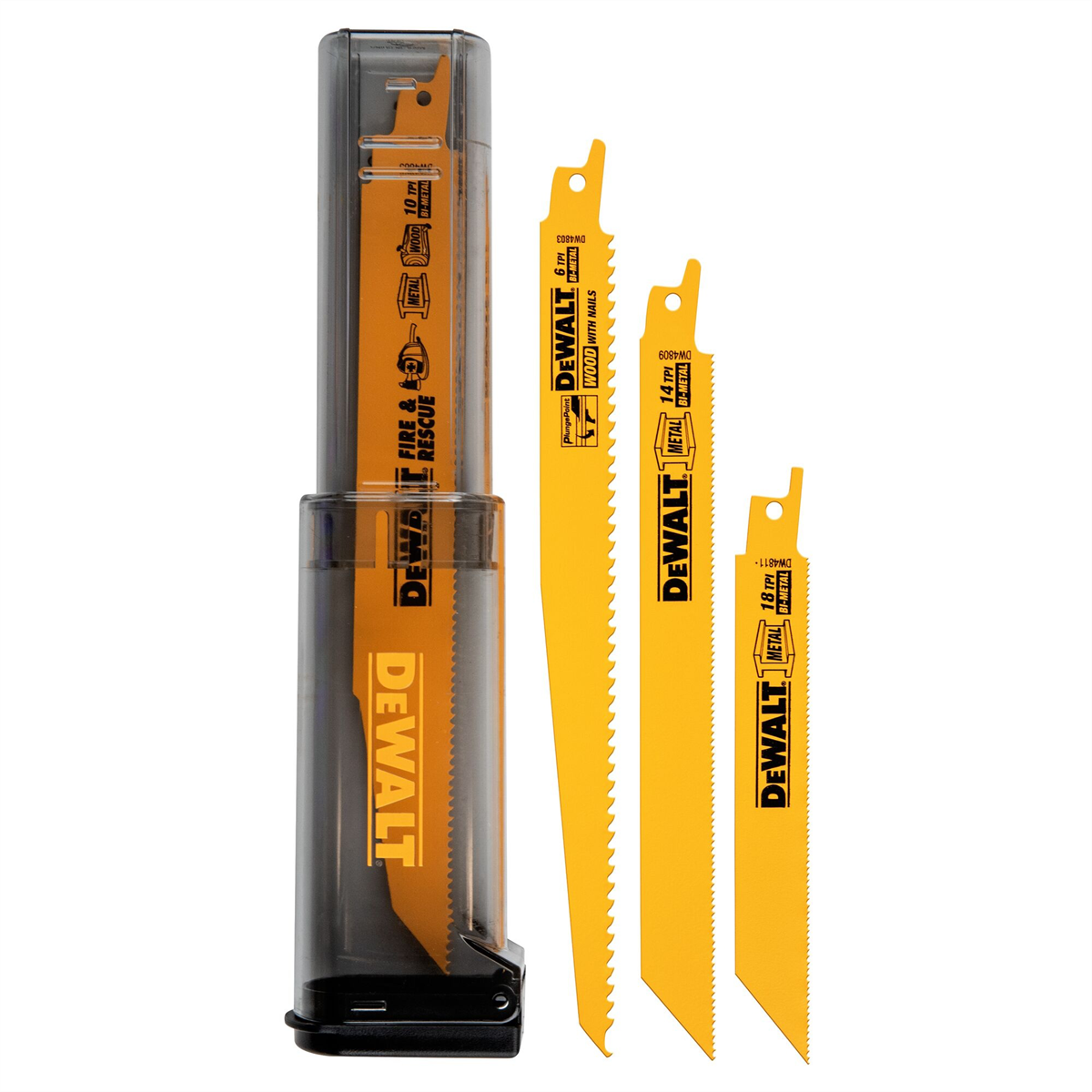 Dewalt Bi-metal Reciprocating Saw Blade Multi Tpi (16 Pack)