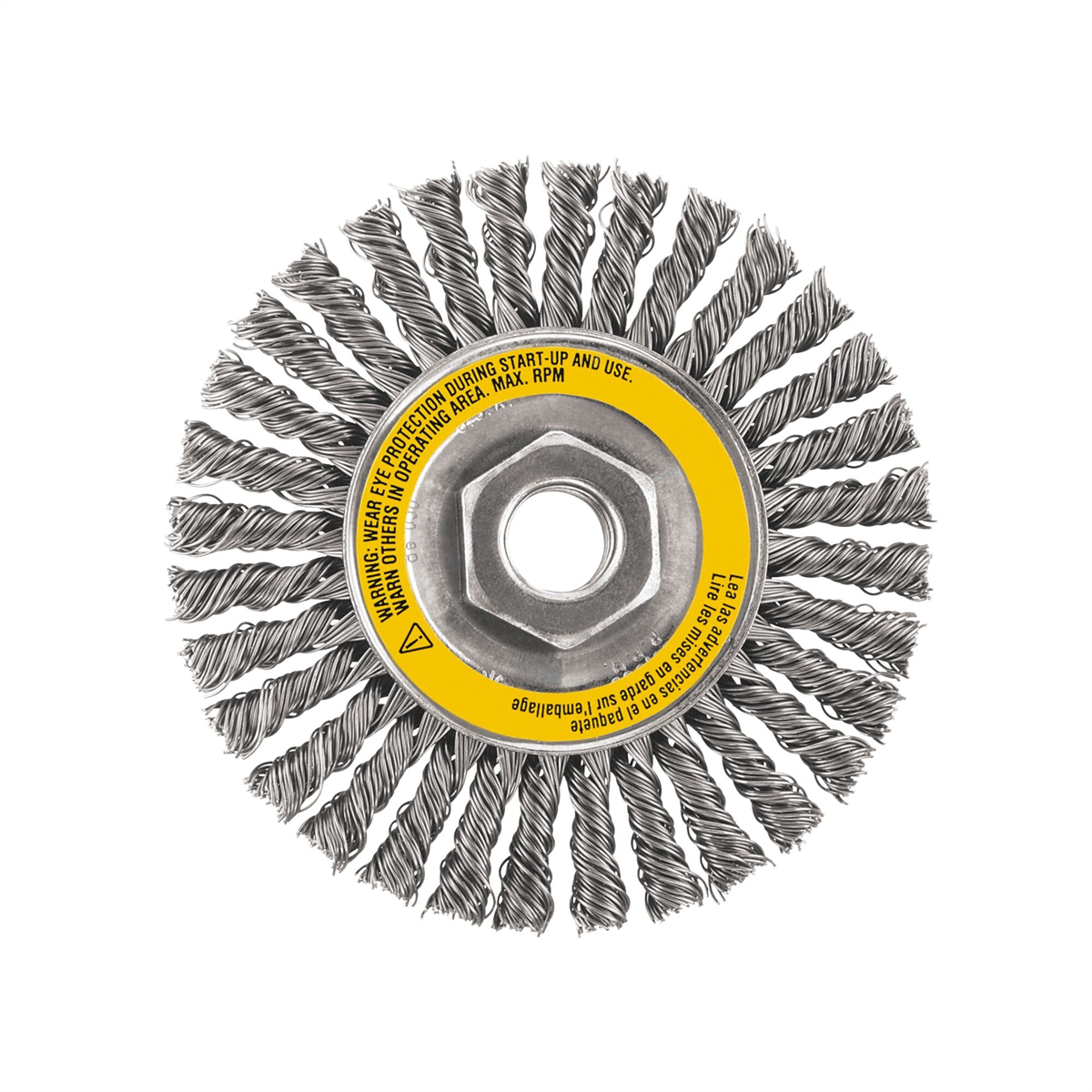 Dewalt 5-inch By 5/8-inch-11 Hp .020 Carbon Stringer Wire Wheel