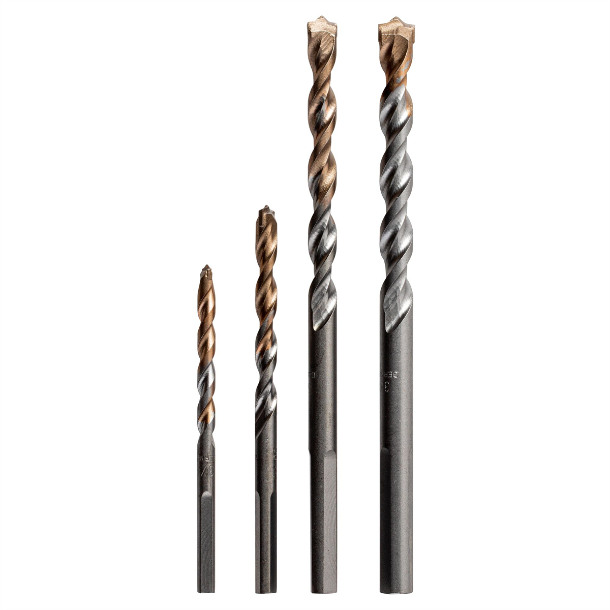 DEWALT Masonry Drill Bit Set, Percussion, 4-Piece