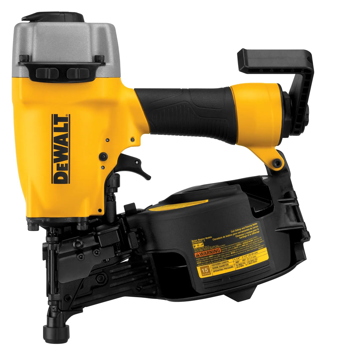 DEWALT 15 &deg; Coil Siding and Fencing Nailer