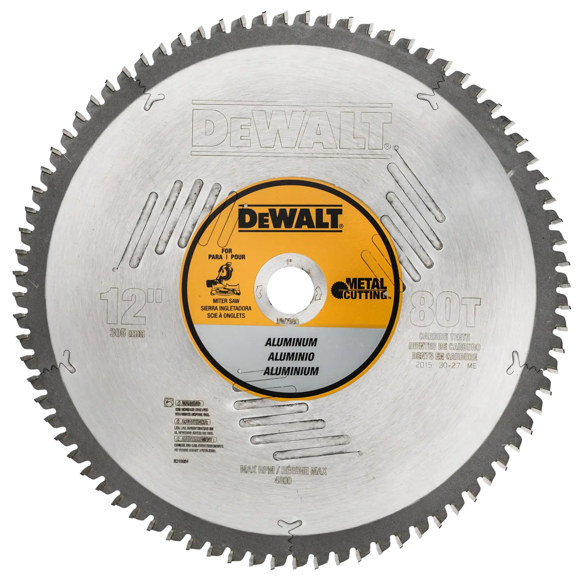Dewalt 5-3/8" 30t Aluminum Cutting 20mm
