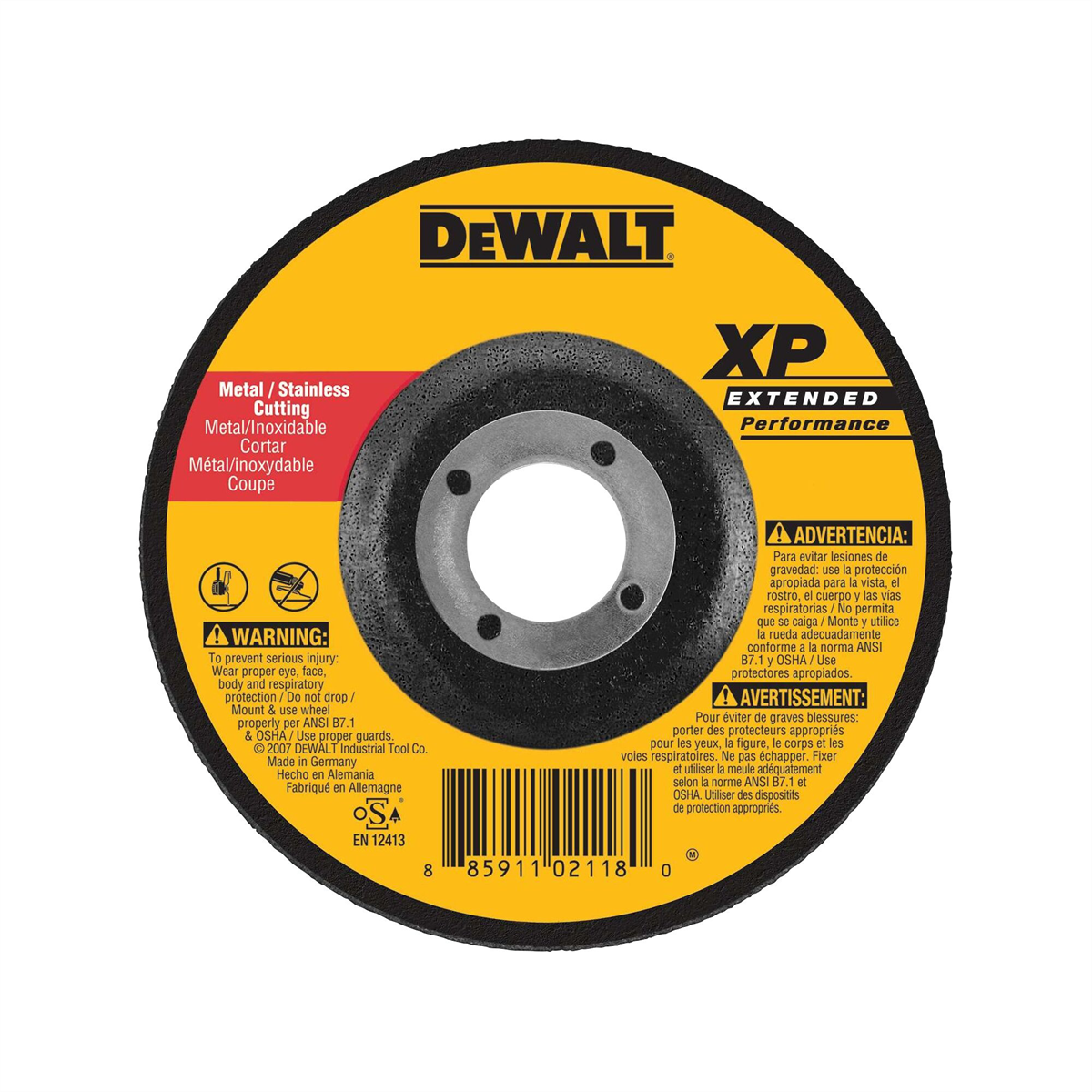 DEWALT 9-Inch By 1/4-Inch By 5/8-Inch-11 Xp Grinding Wheel