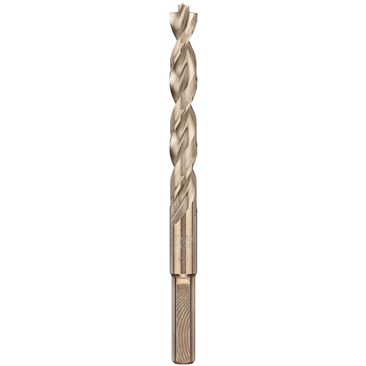 DEWALT 7/16" Pilot Point Industrial Cobalt Alloy Steel Drill Bit