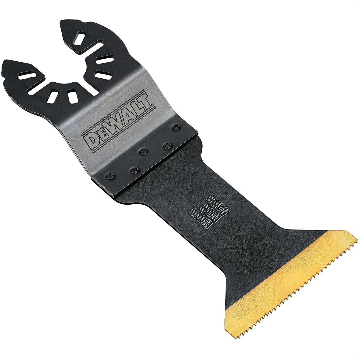 Dewalt 1-3/4 In Titanium Oscillating Tool Blade For Wood With Nails (10 Pack)