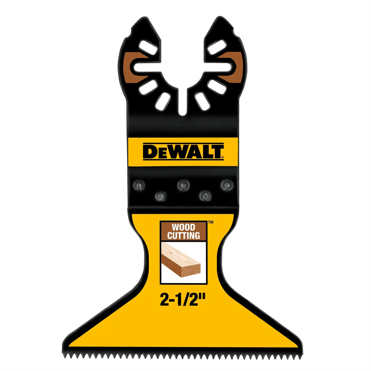 Dewalt 4 In Titanium Oscillating Tool Blade For Fast Cutting (1 Pack)