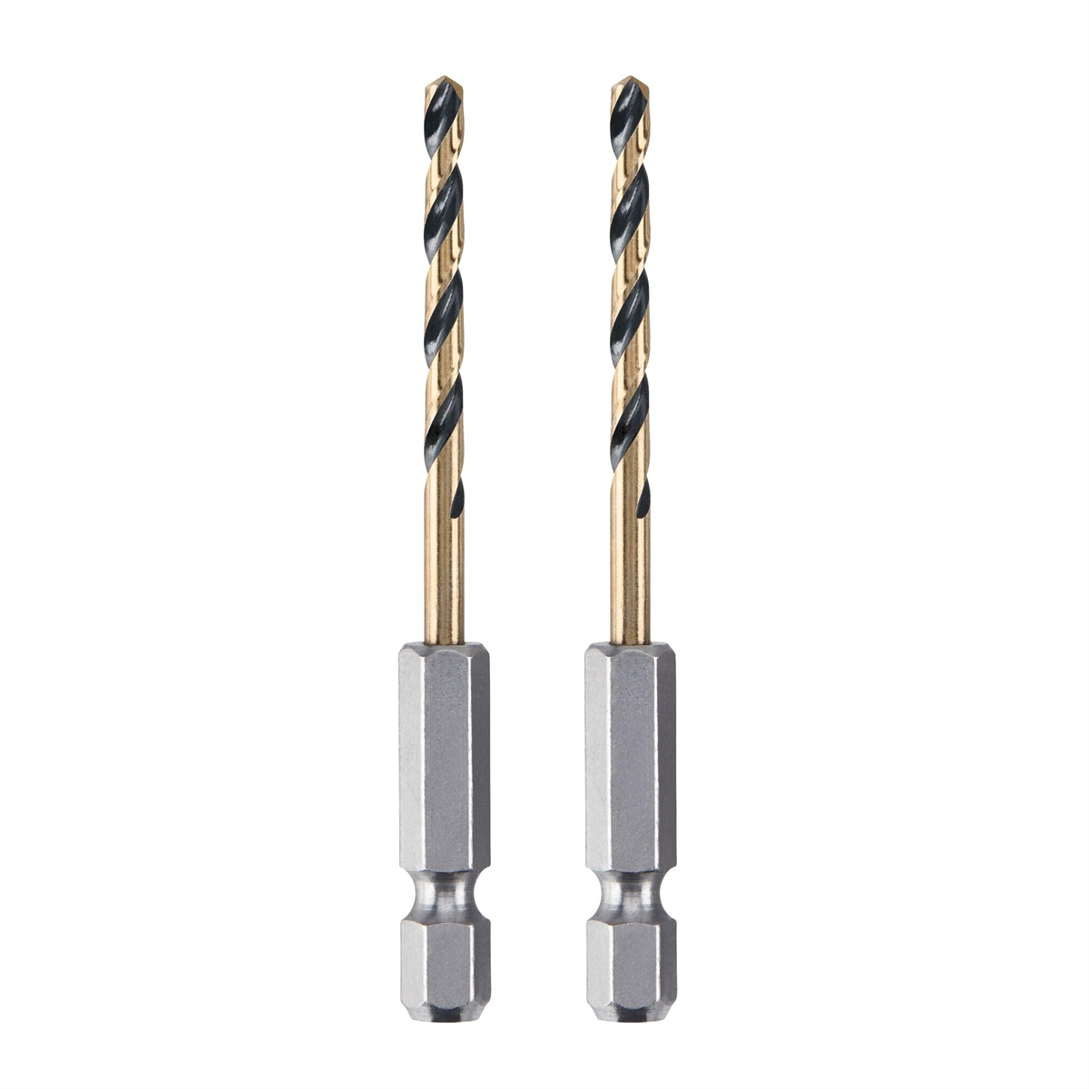 Dewalt 1/8" Black And Gold Ir Drill Bit-2pc