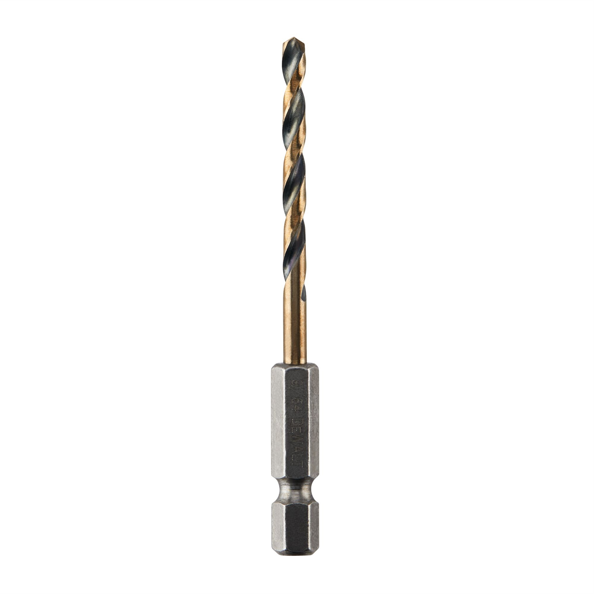 DEWALT 9/64" Black And Gold Ir Drill Bit